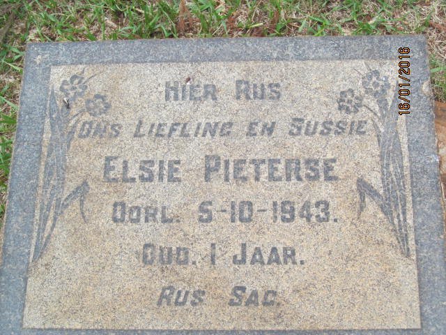 PIETERSE Elsie -1943