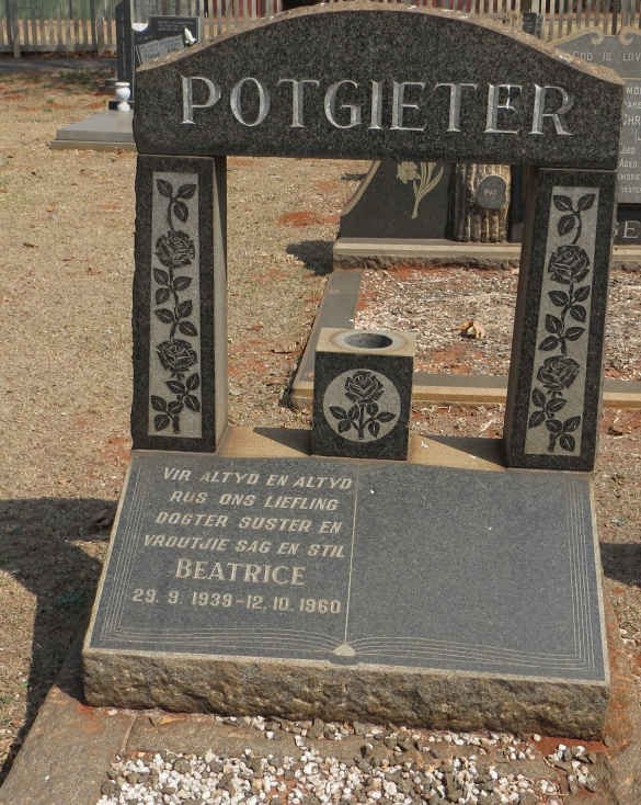 POTGIETER Beatrice 1939-1960
