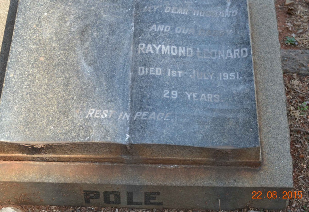POLE Raymond Leonard -1951