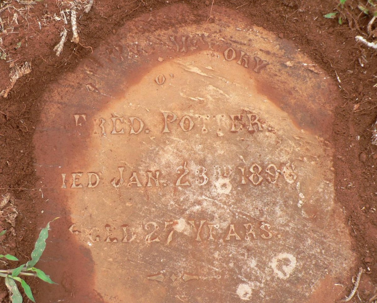 POTTER Fred -1896