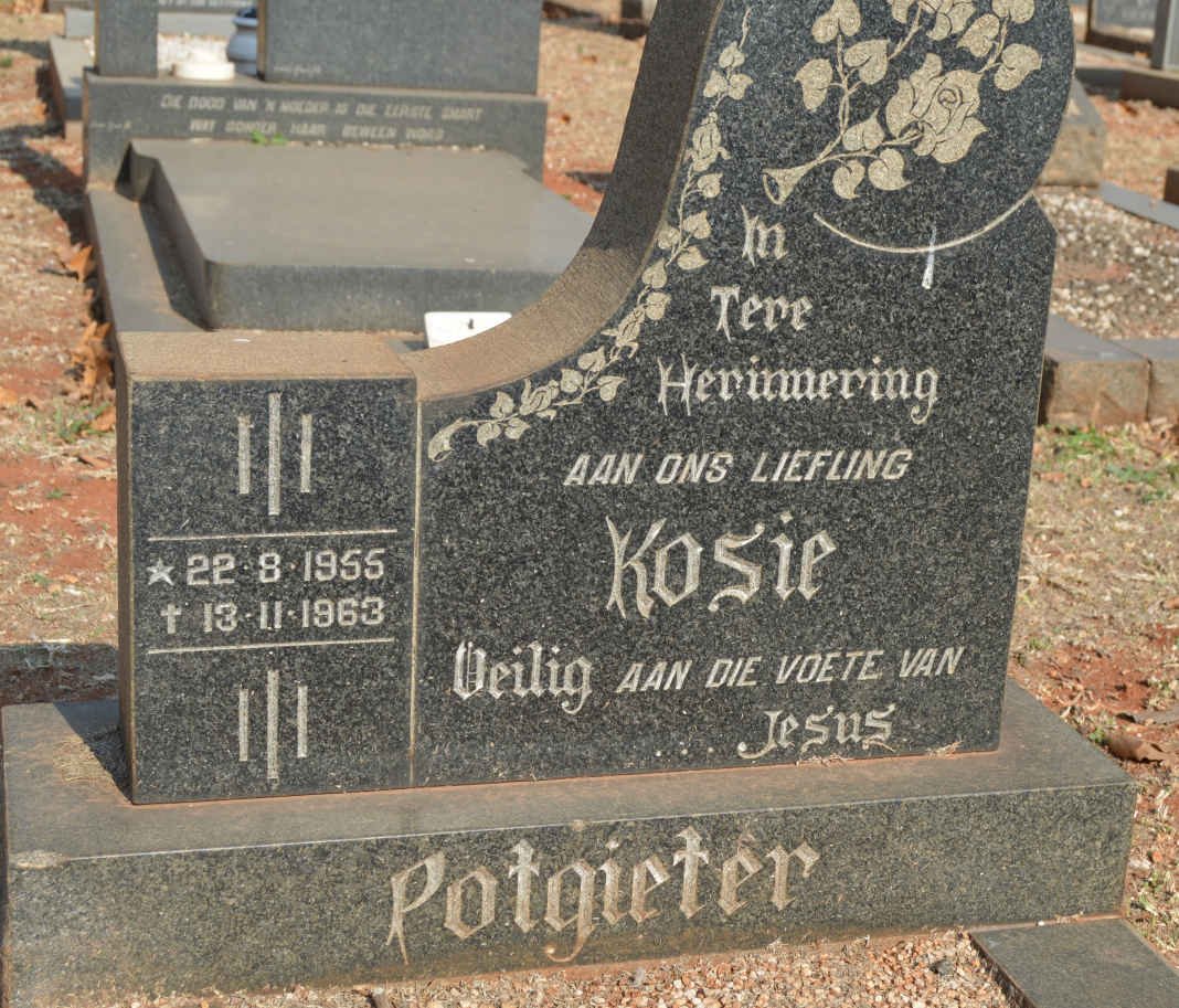 POTGIETER Kosie 1955-1963
