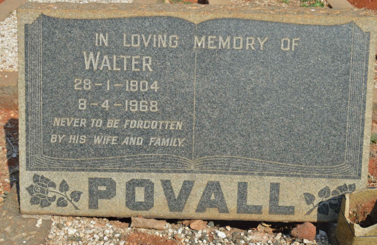 POVALL Walter 1904-1968