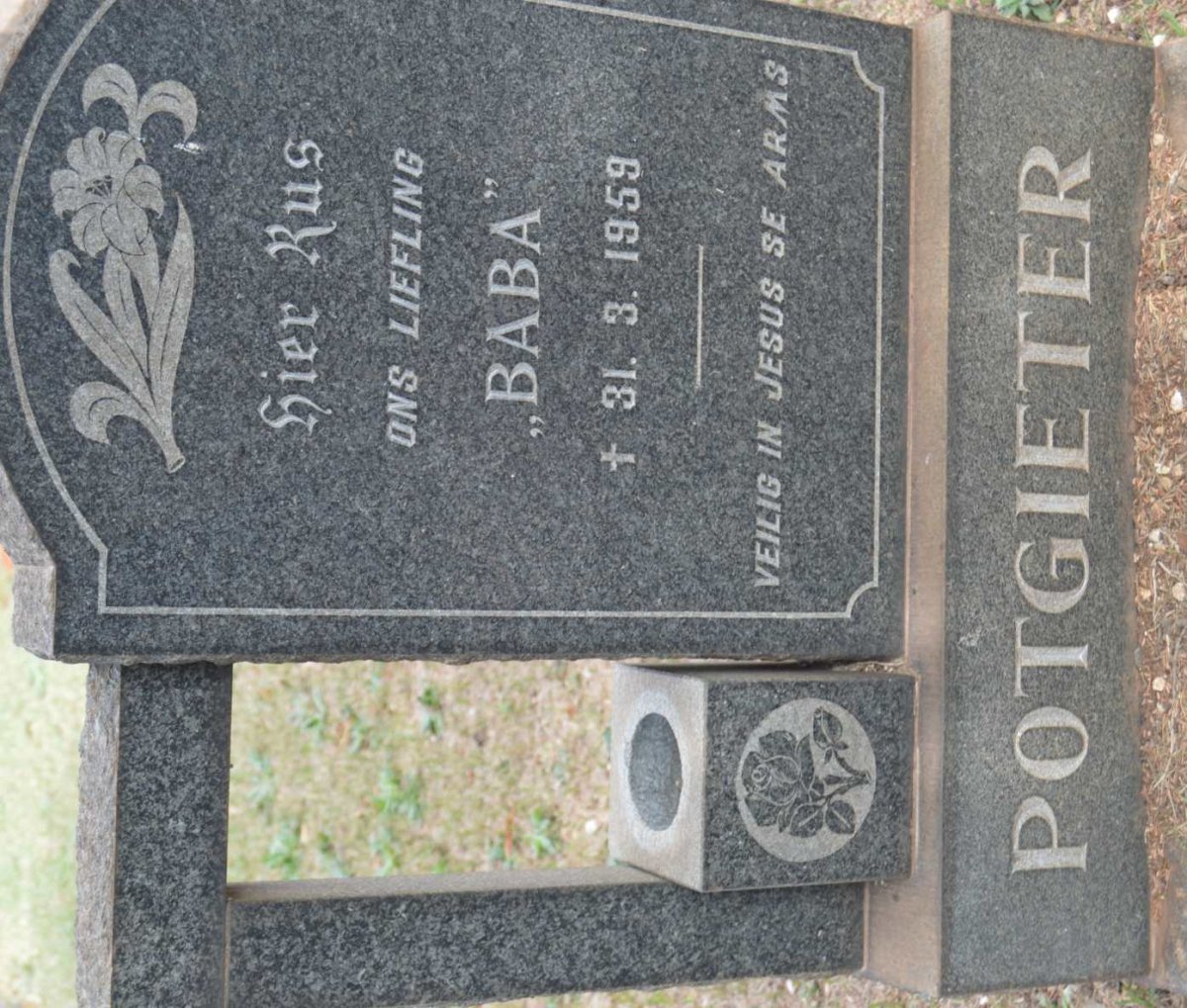 POTGIETER Baba -1959