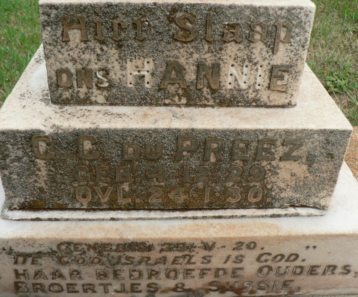 PREEZ C.C., du 1929-1930