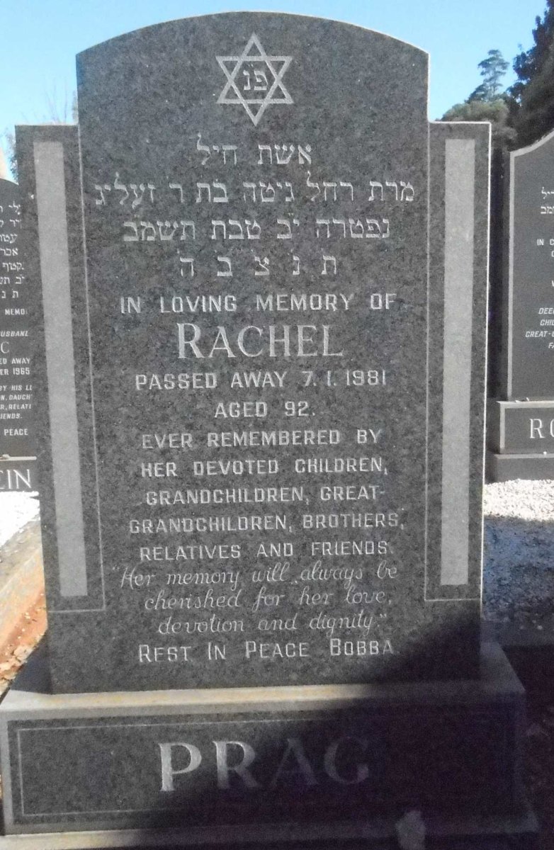PRAG Rachel -1981