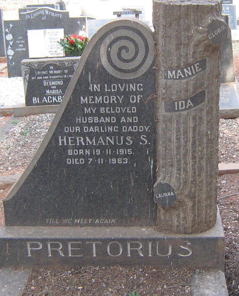 PRETORIUS Hermanus S. 1915-1963