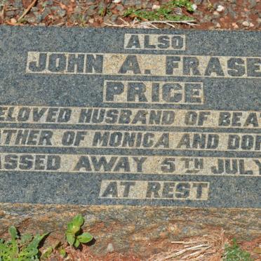 PRICE John A. -1953