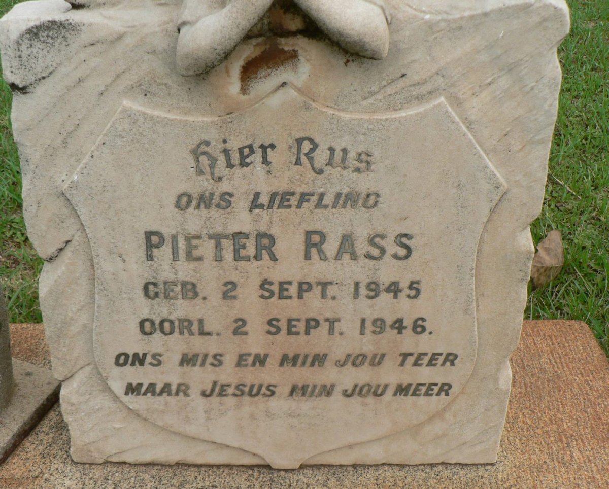 RASS Pieter 1945-1946