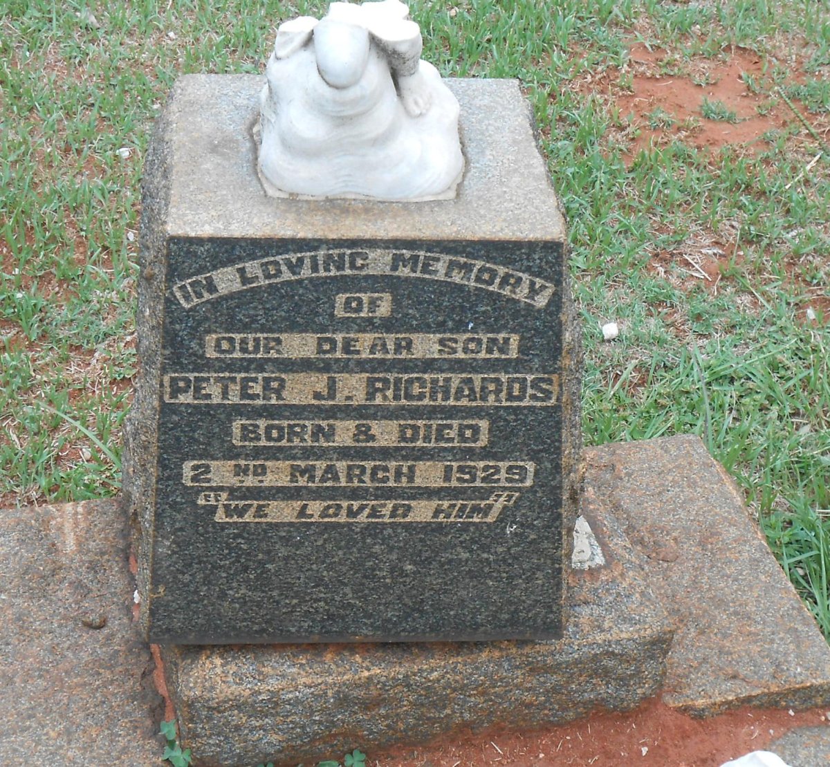 RICHARDS Peter J. 1929-1929