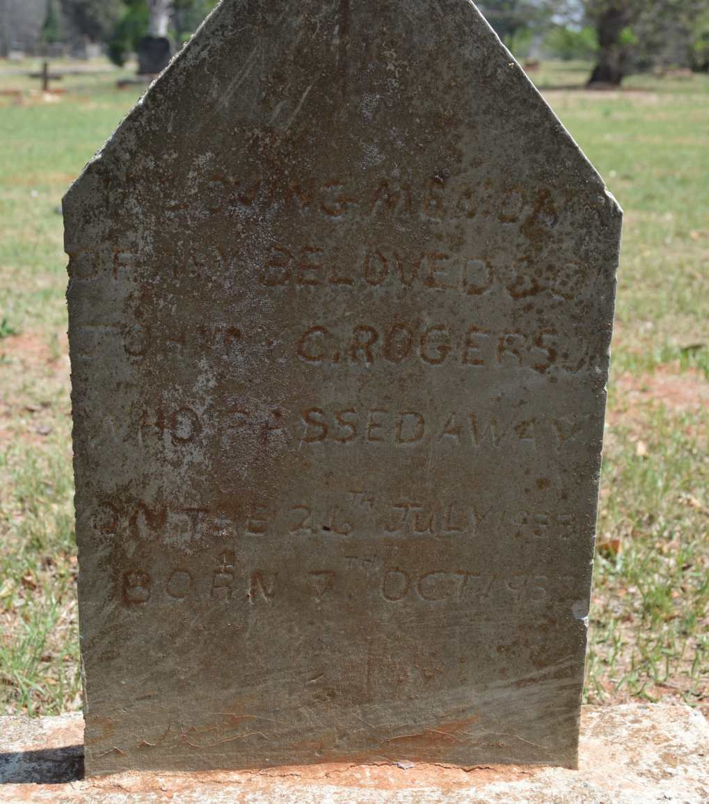 ROGERS J.C. 19??--19??