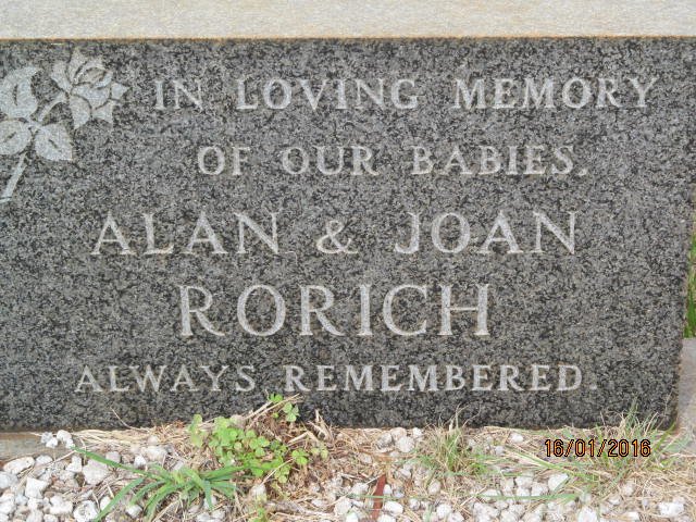 RORICH Alan :: RORICH Joan