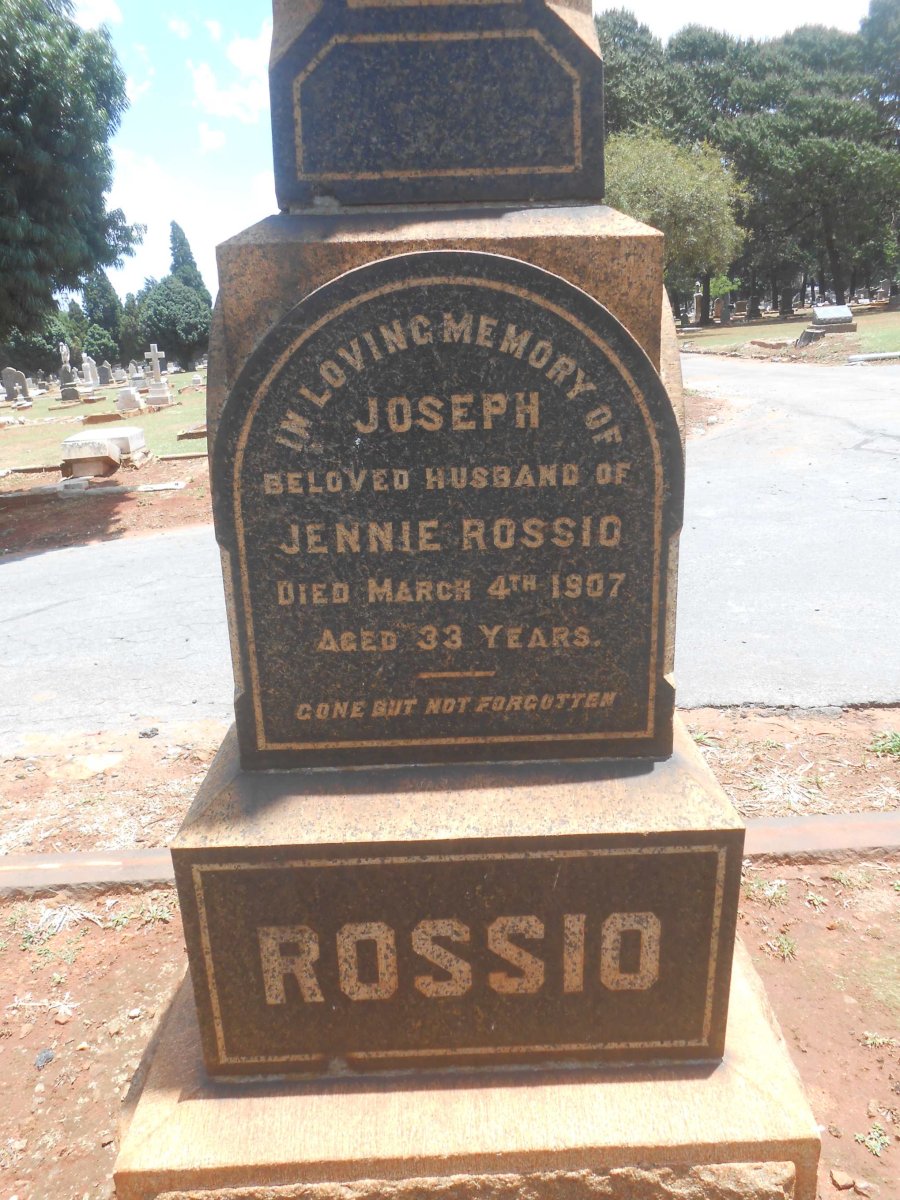 ROSSIO Joseph -1907