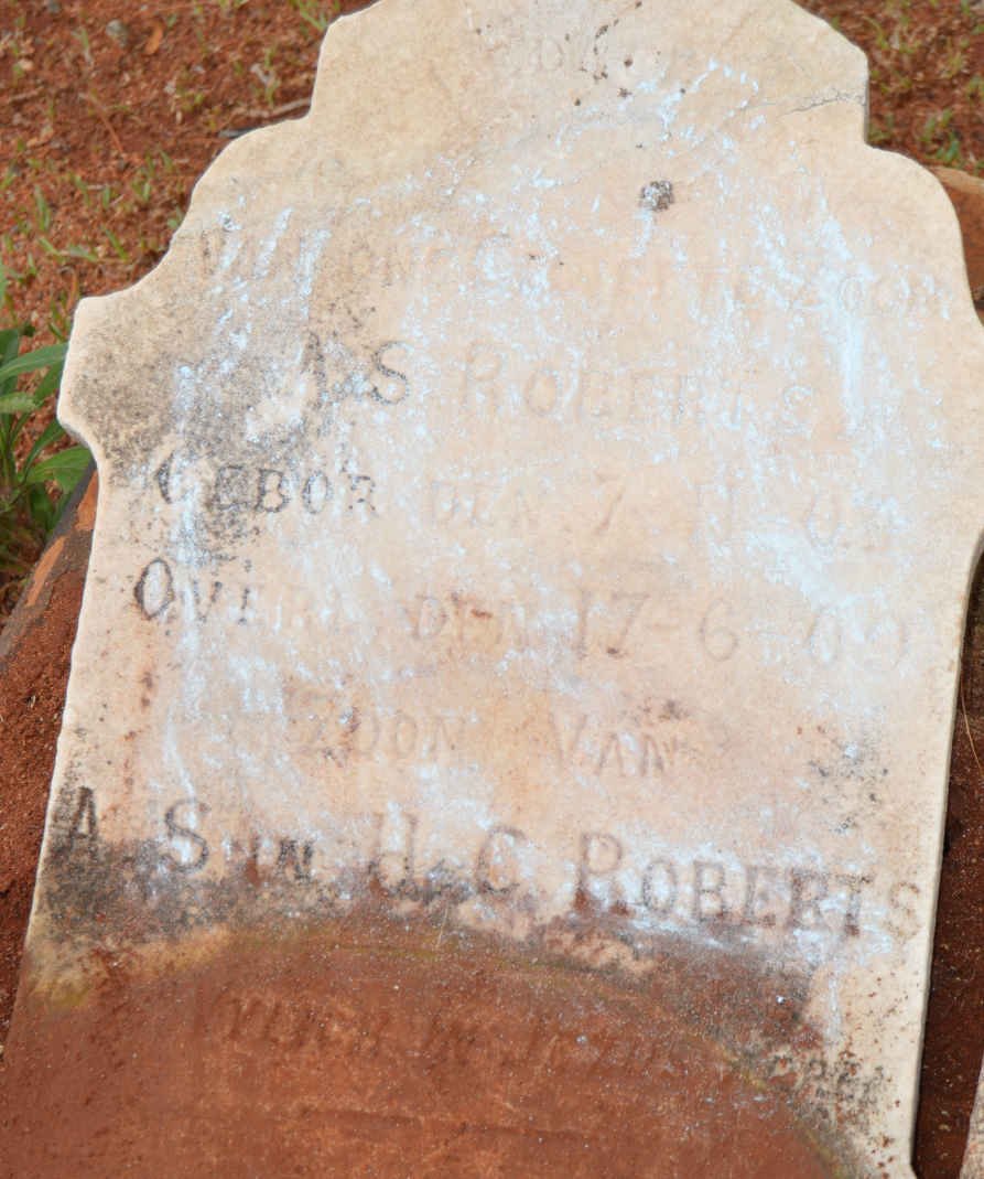 ROBERTS A.S. -1909