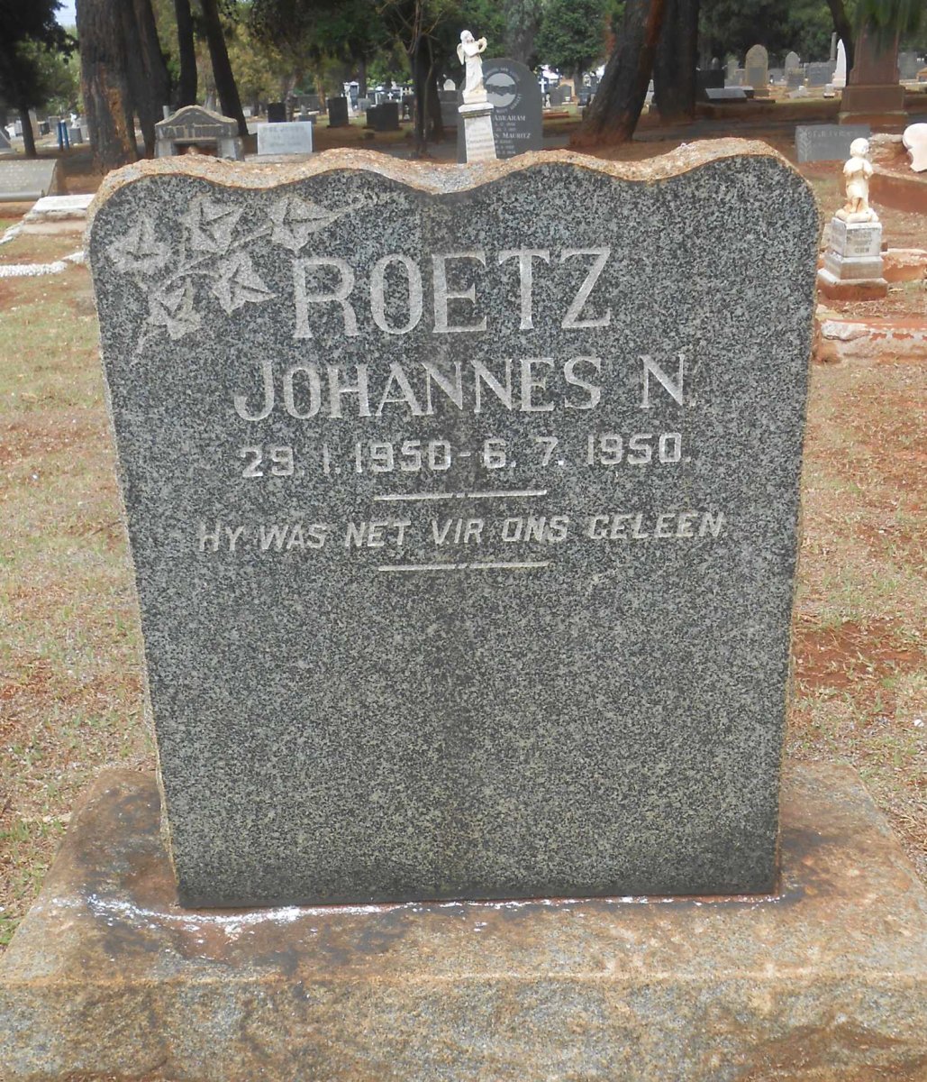 ROETZ Johannes N. 1950-1950