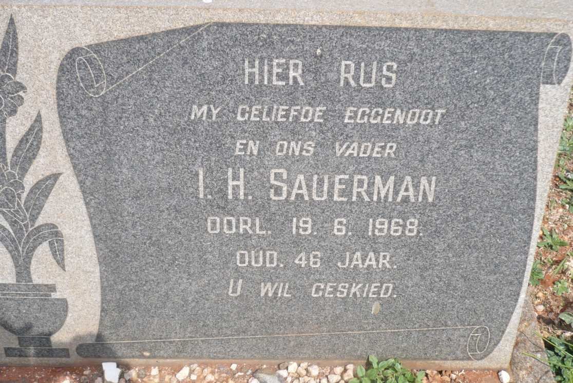 SAUERMAN I.H. -1968