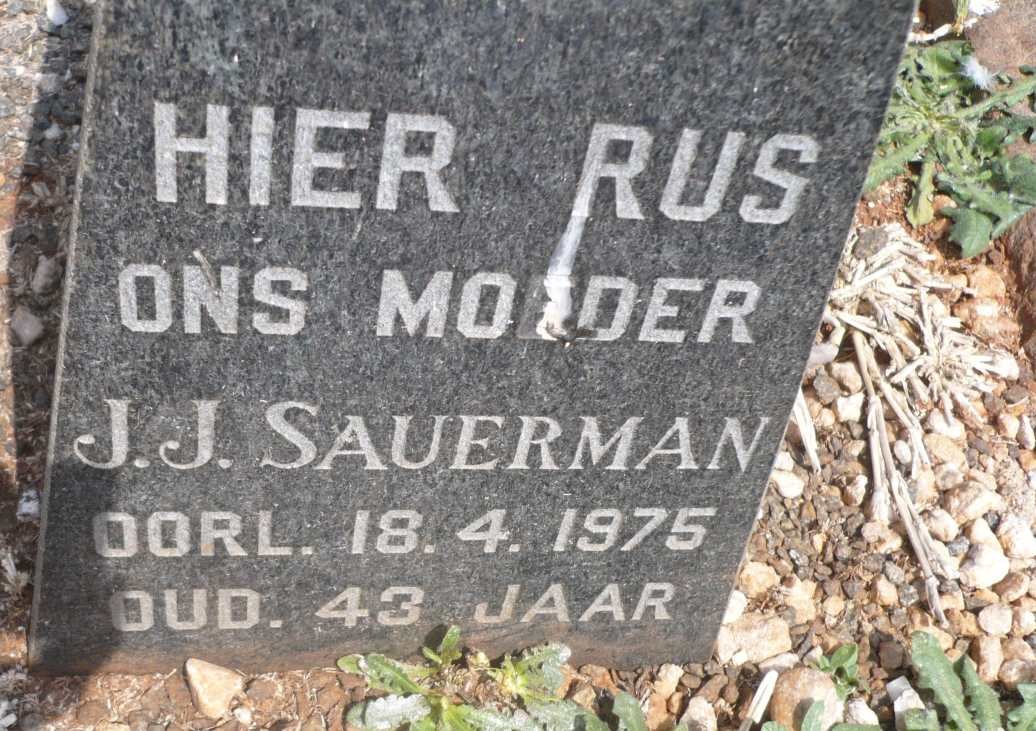 SAUERMAN J.J. -1975
