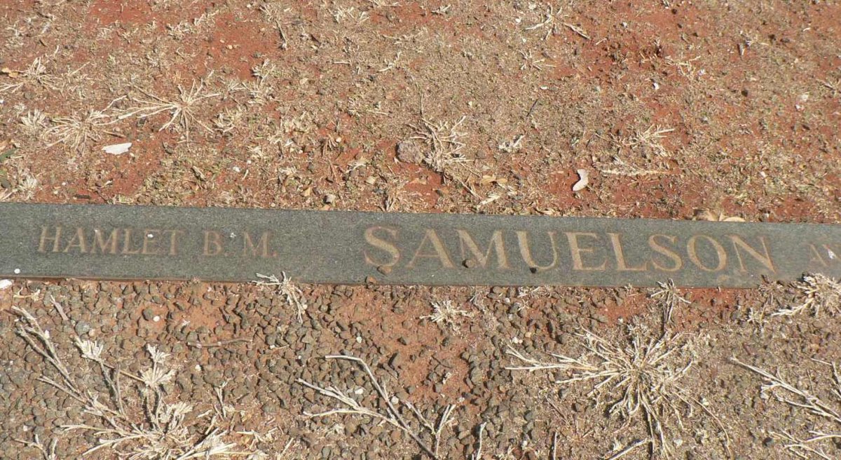 SAMUELSON Hamlet B.M.