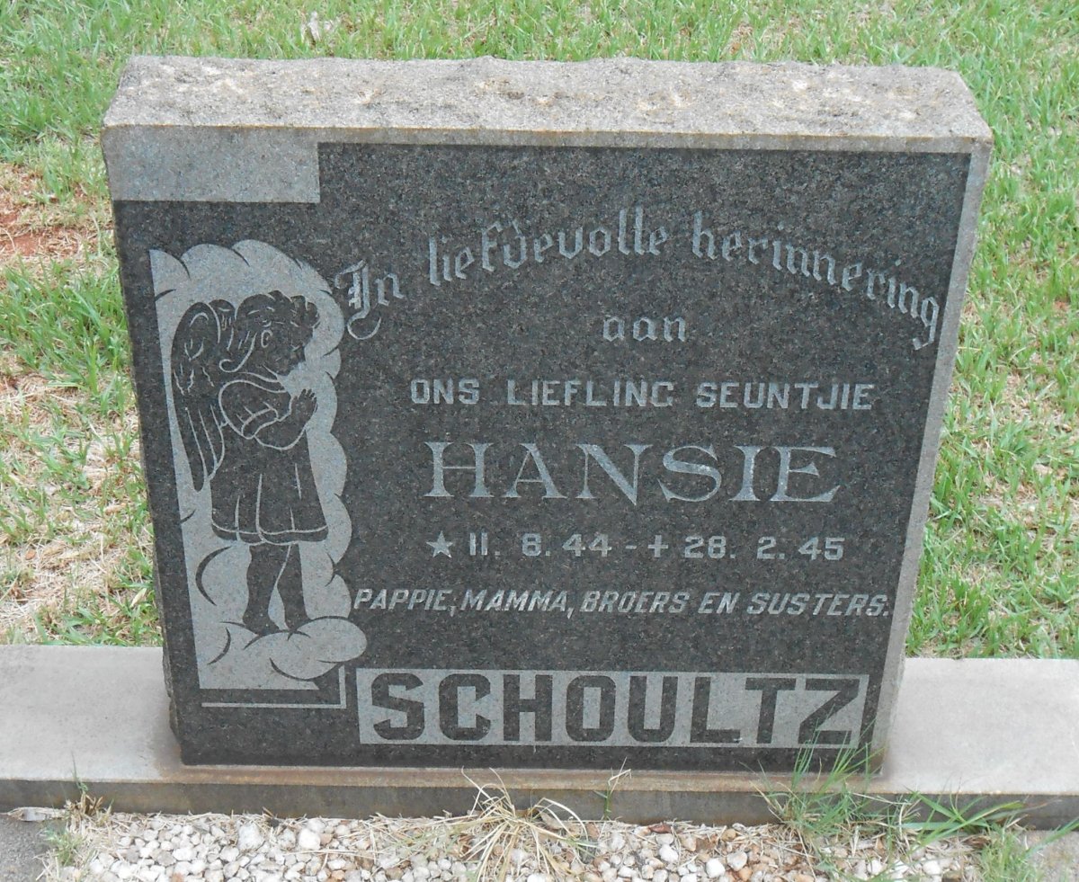 SCHOULTZ Hansie 1944-1945