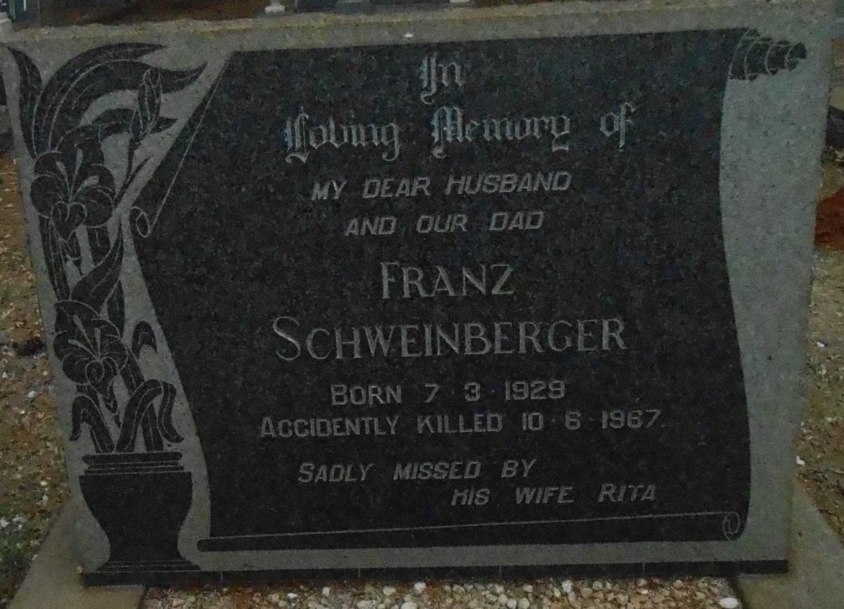 SCHWEINBERGER Franz 1929-1967