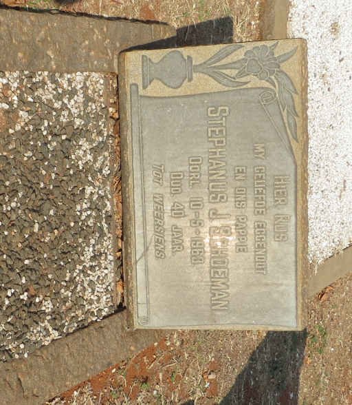 SCHOEMAN Stephanus J. -196?