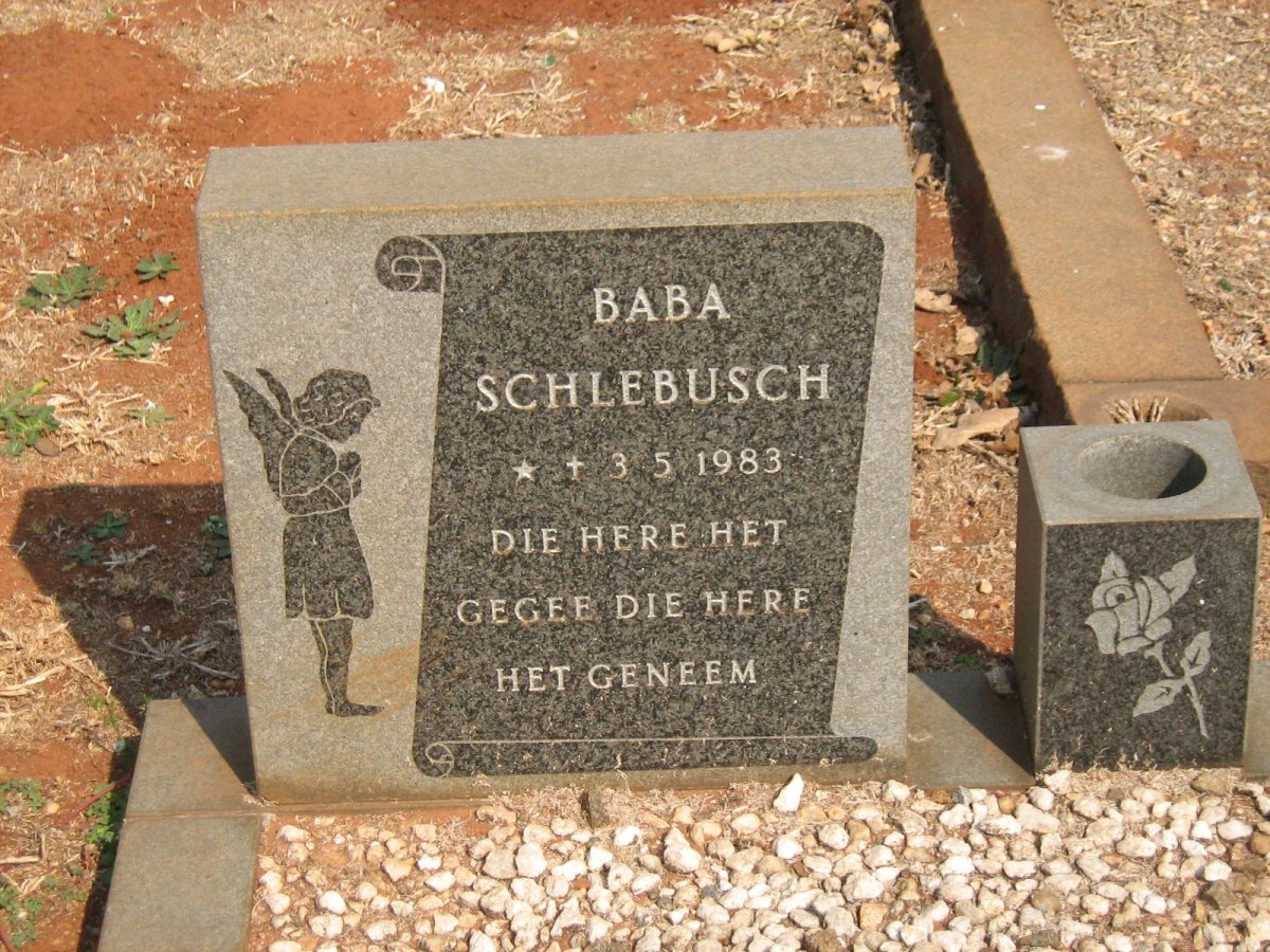 SCHLEBUSCH Baba 1983-1983