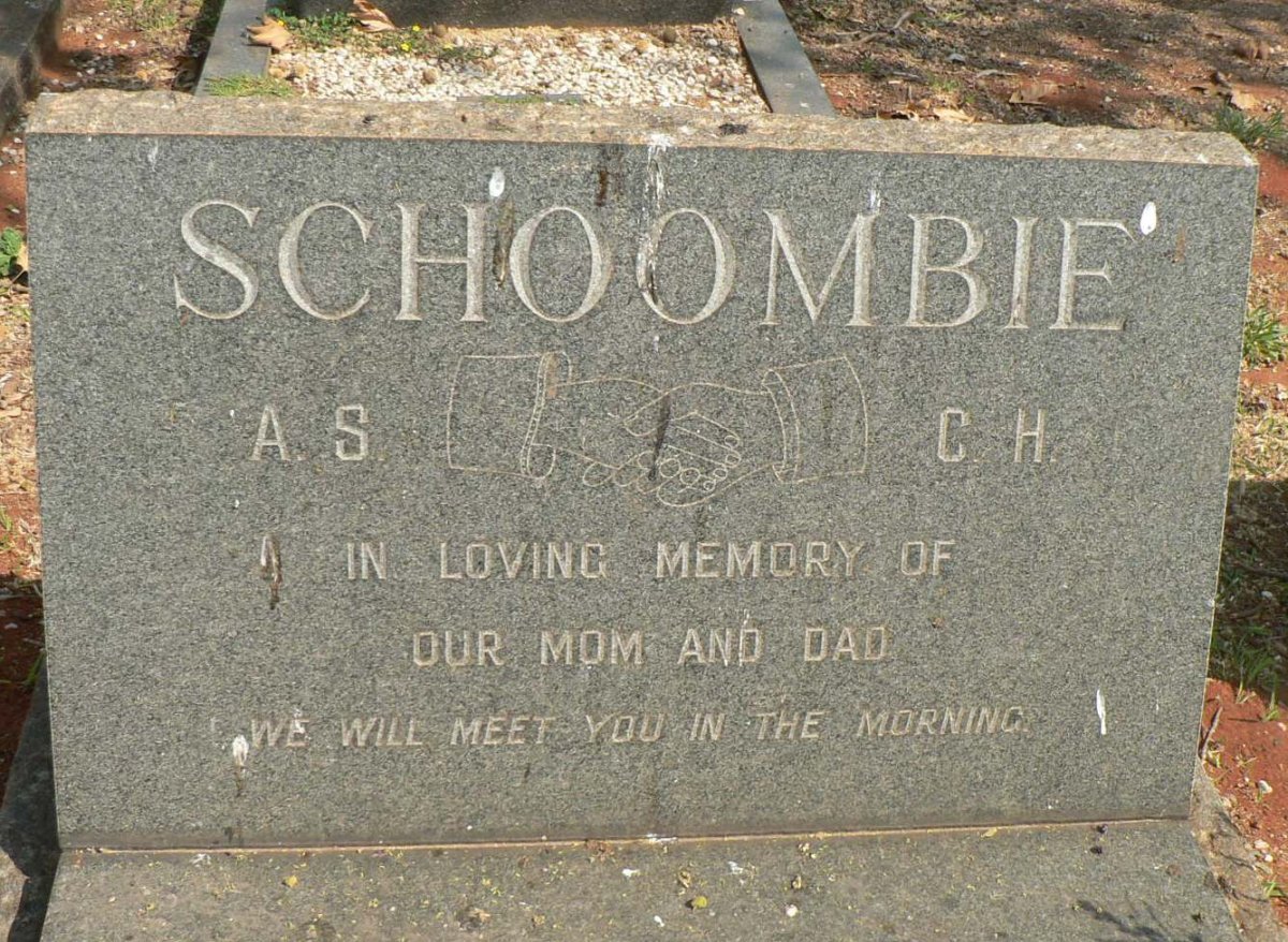 SCHOOMBIE C.H. &amp; A.S.