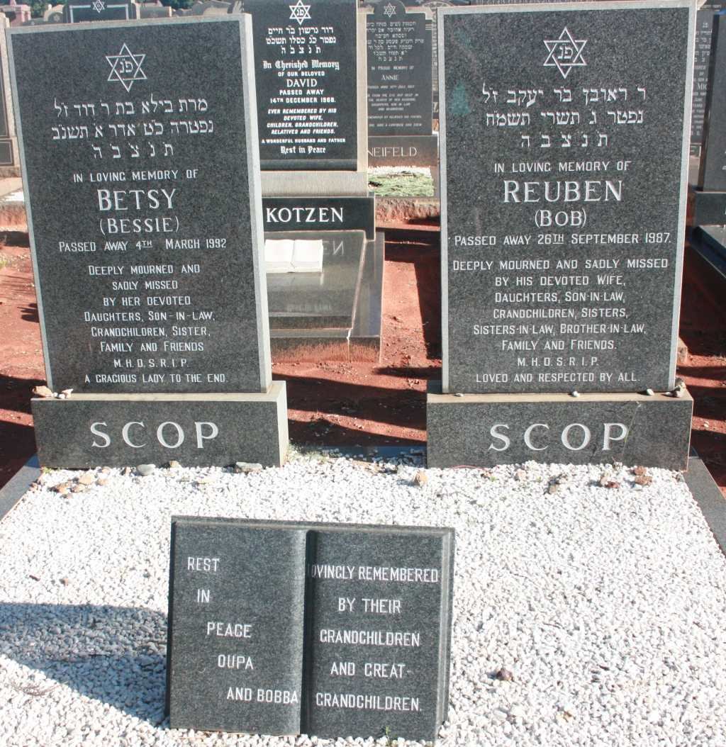 SCOP Reuben -1987 &amp; Betsy -1992