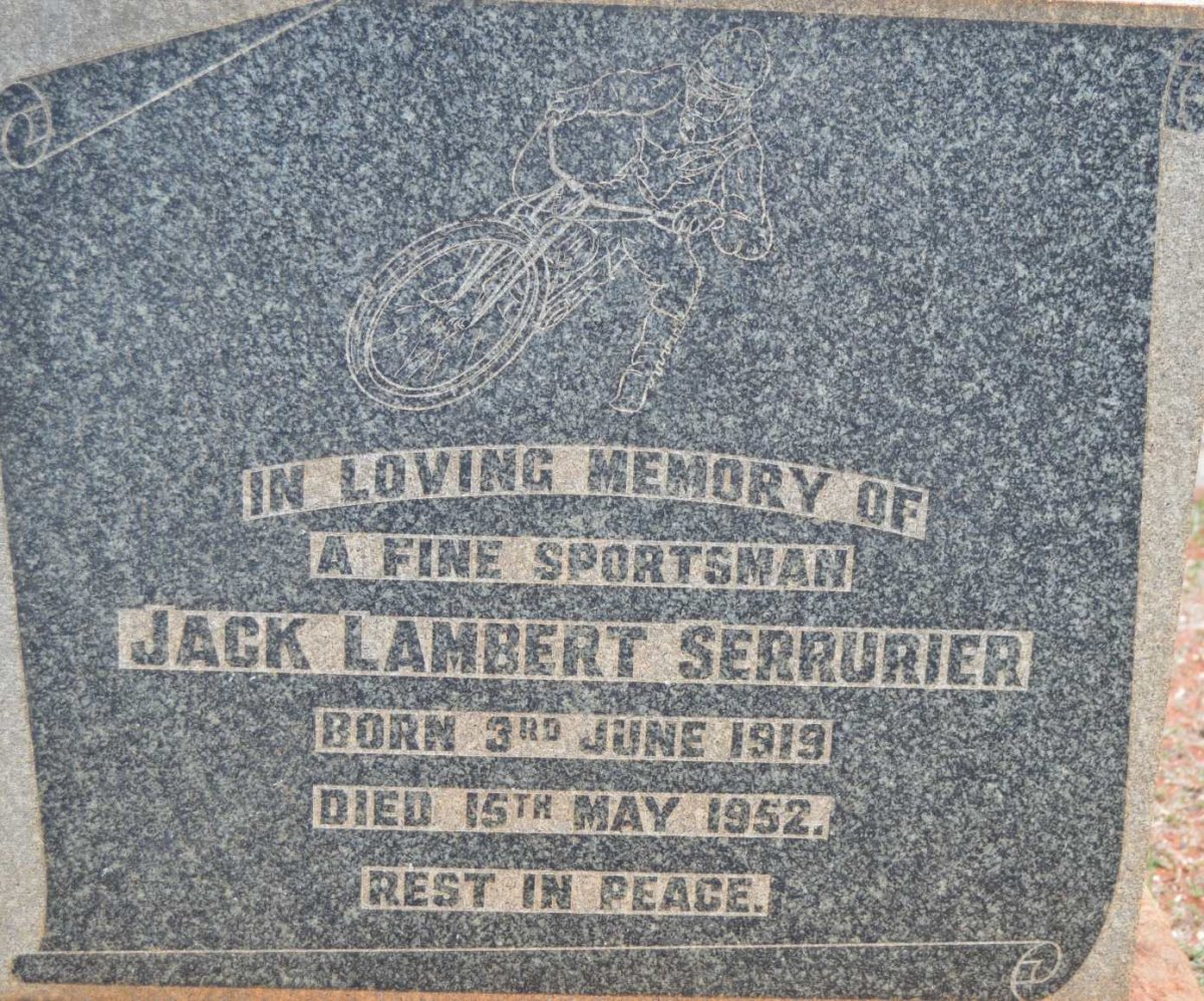 SERRURIER Jack Lambert 1919-1952