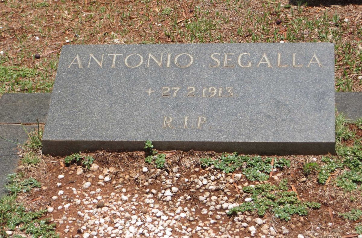 SEGALLA Antonio -1913