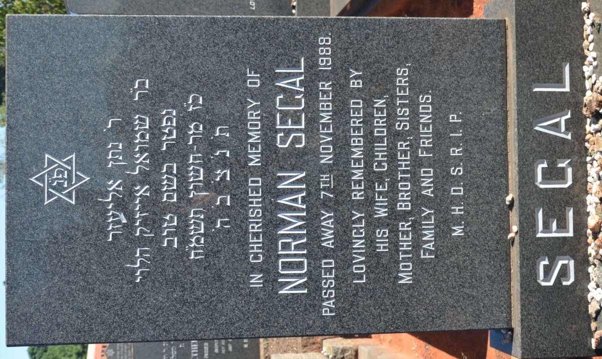 SEGAL Norman -1988