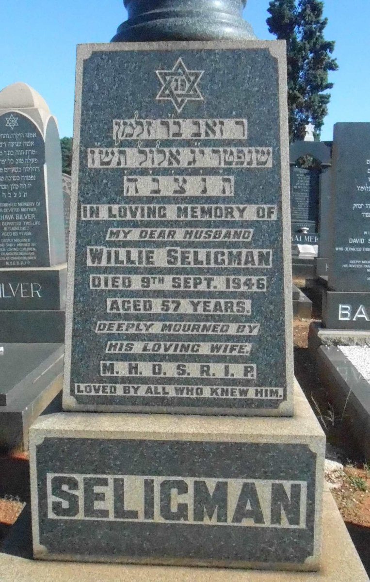SELIGMAN Willie -1946