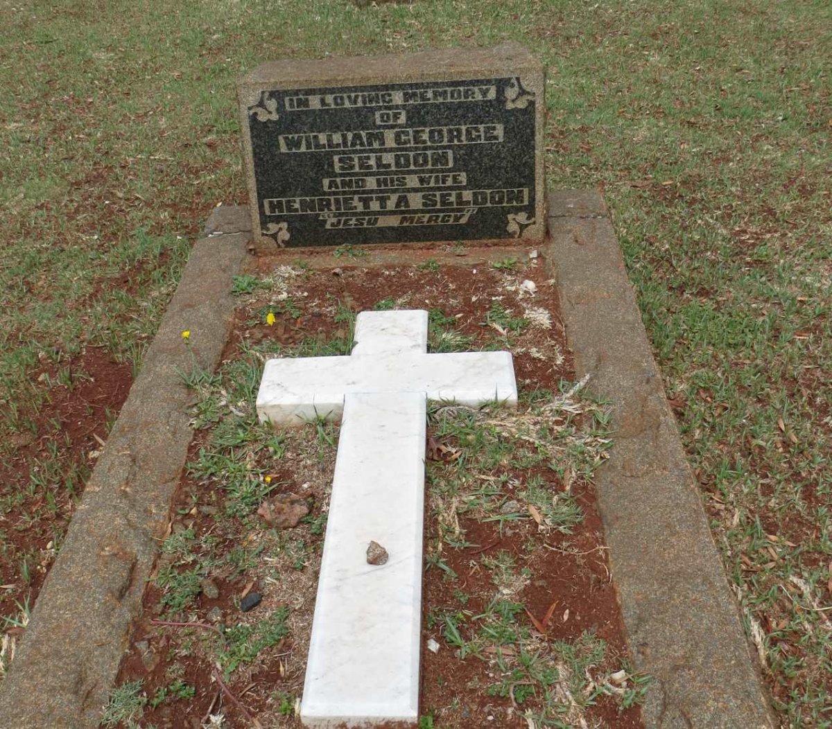 SELDON William George &amp; Henrietta