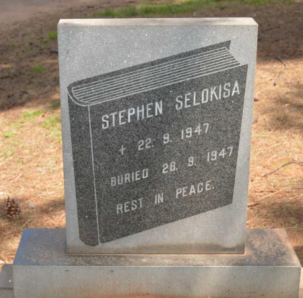 SELOKISA Stephen -1947