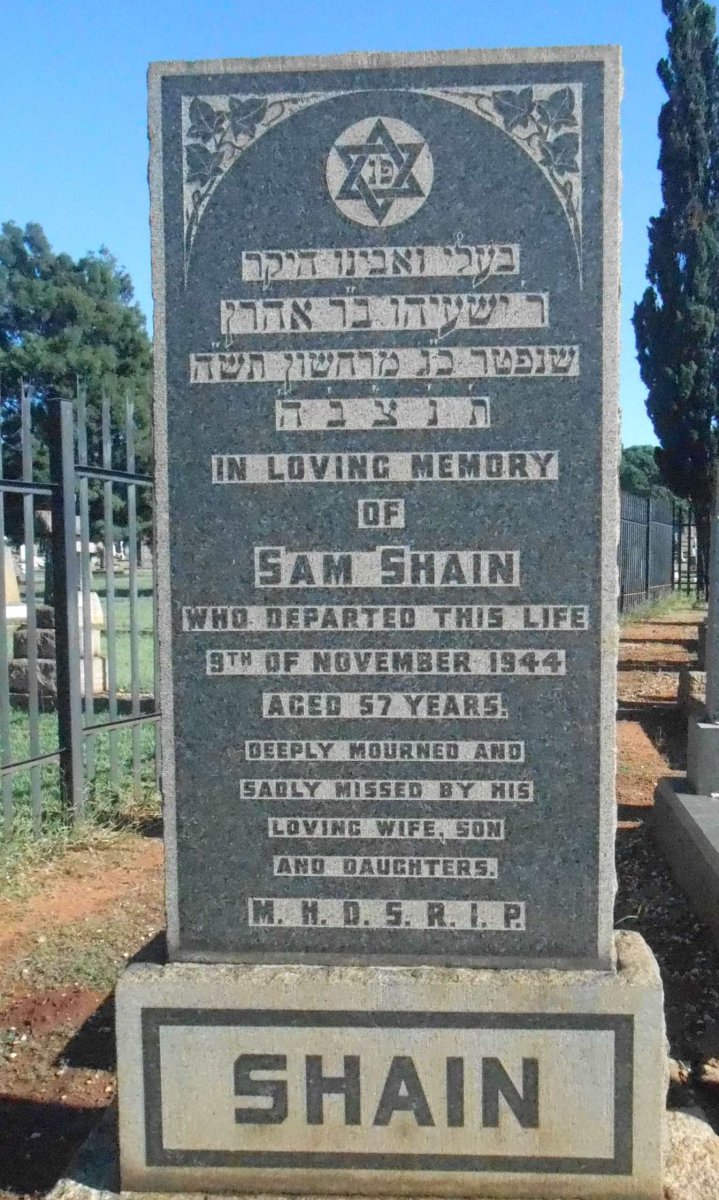 SHAIN Sam -1944