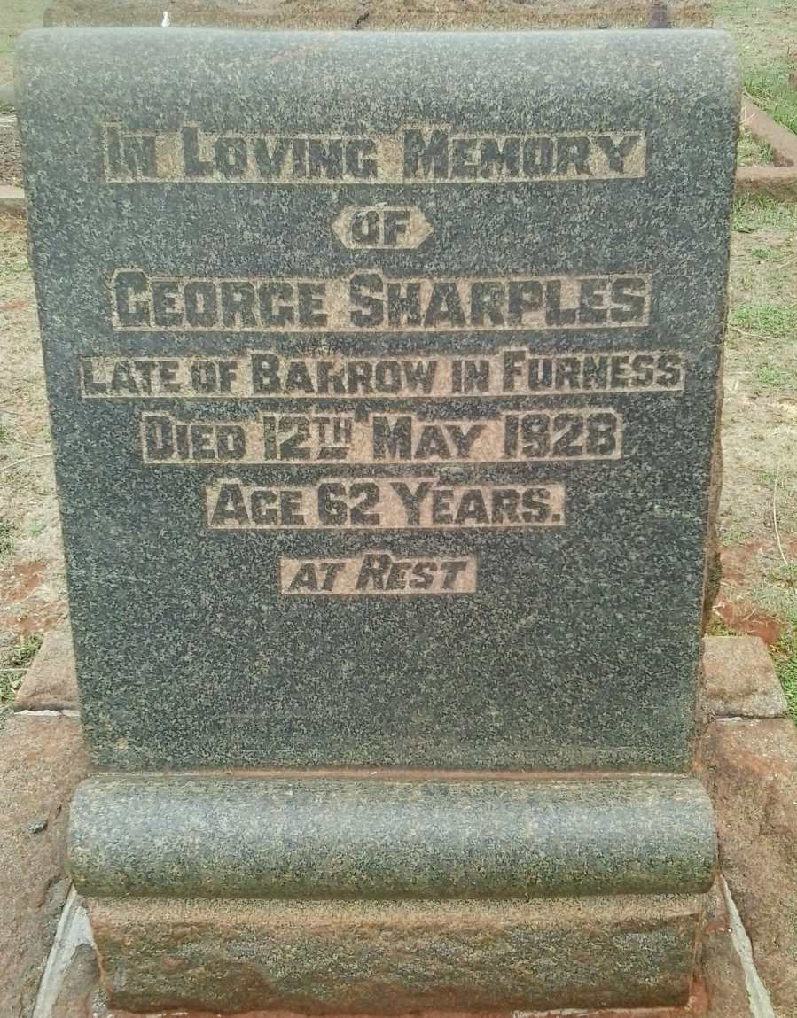 SHARPLES George -1928