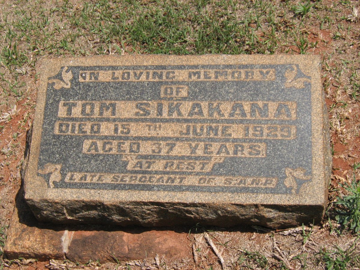 SIKAKANA Tom -1929
