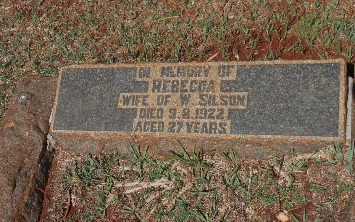 SILSON Rebecca -1922