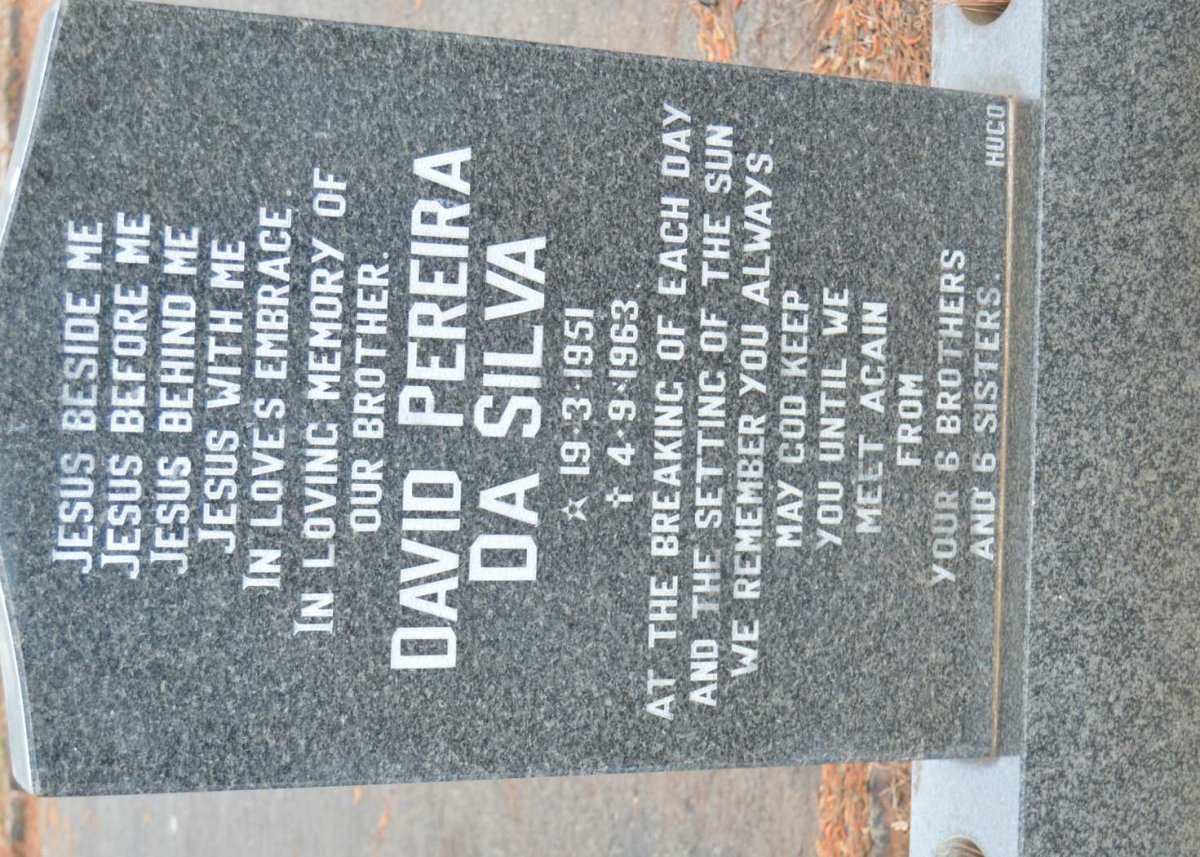 SILVA David Pereira, da 1951-1963