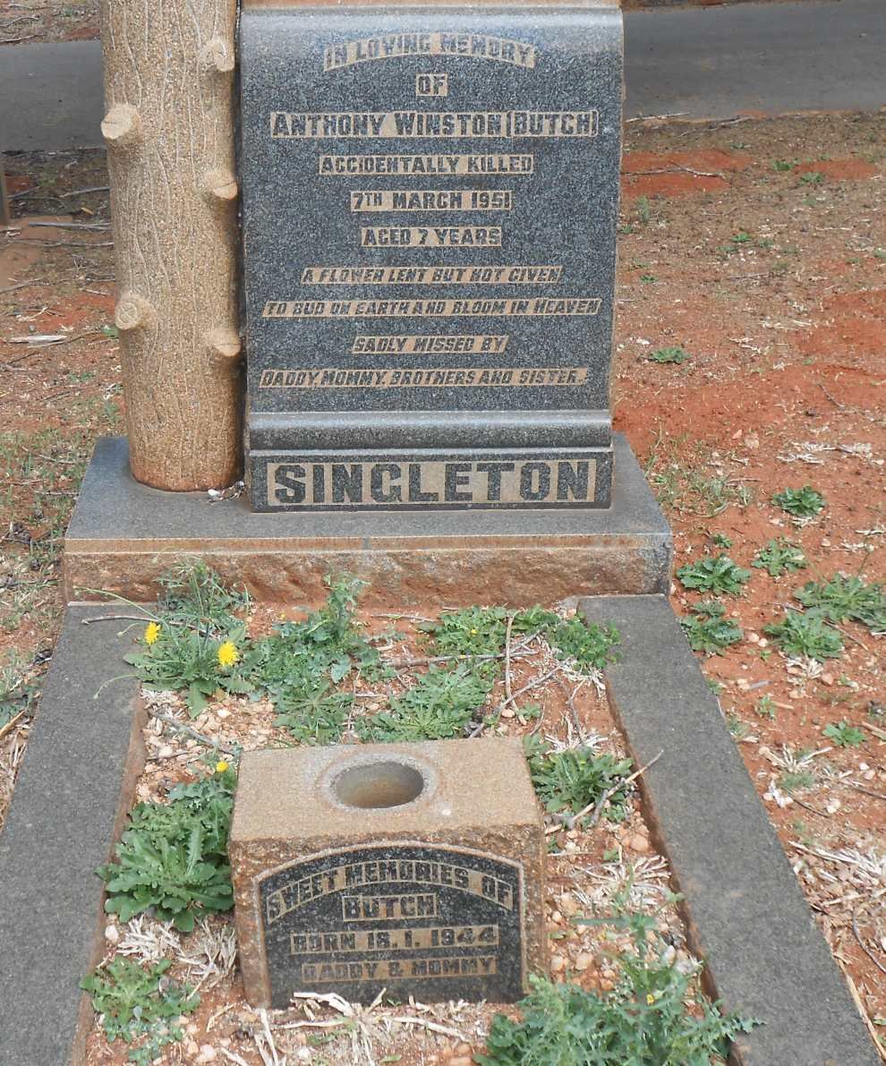 SINGLETON Anthony Winston 1944-1951