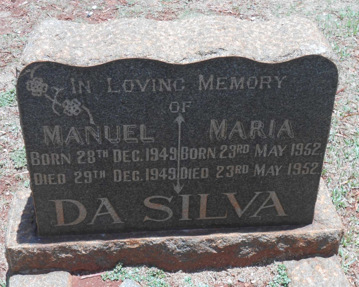 SILVA Manuel, da 1949-1949 :: DA SILVA Maria 1952-1952