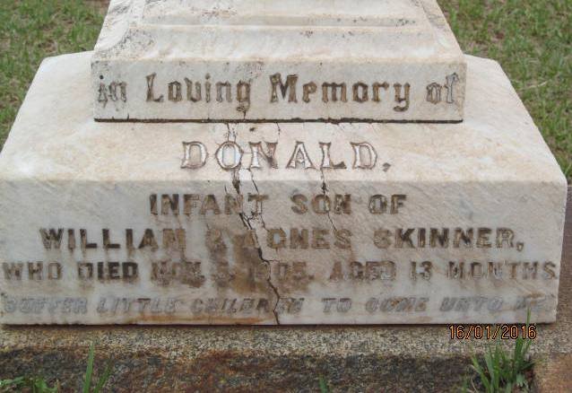 SKINNER Donald -1905
