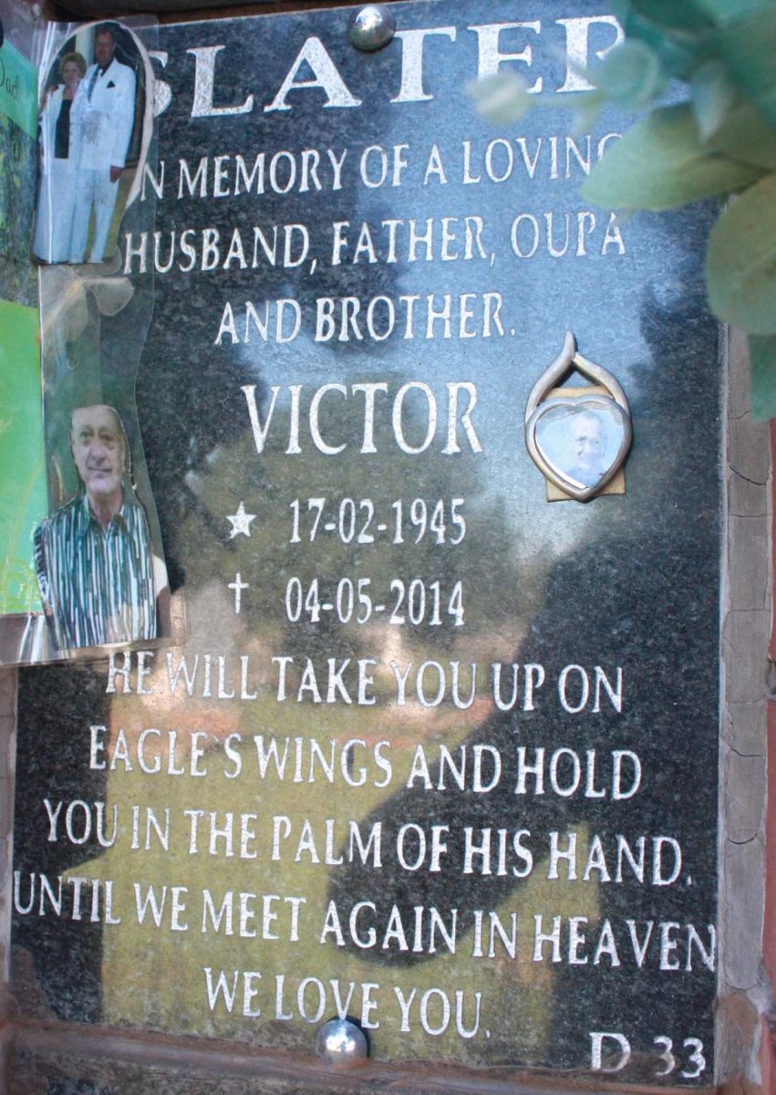 SLABBERT Victor 1945-2014