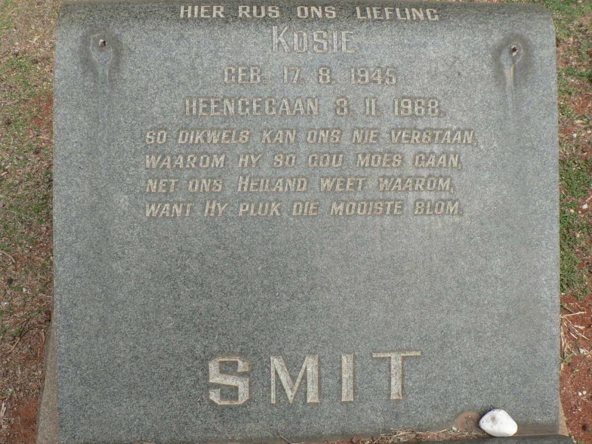 SMIT Kosie 1945-1968