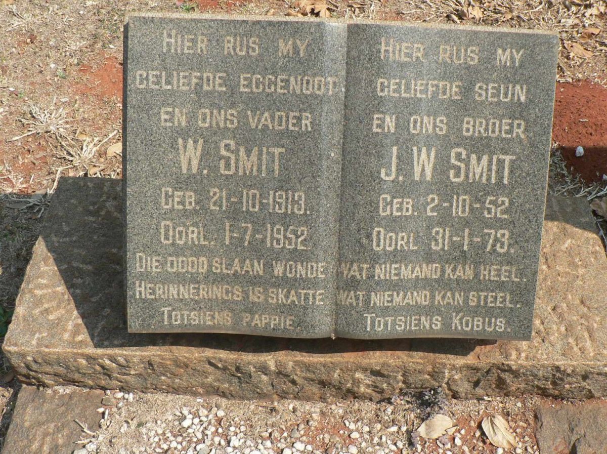 SMIT W. 1913-1952 :: SMIT J.W. 1952-1973