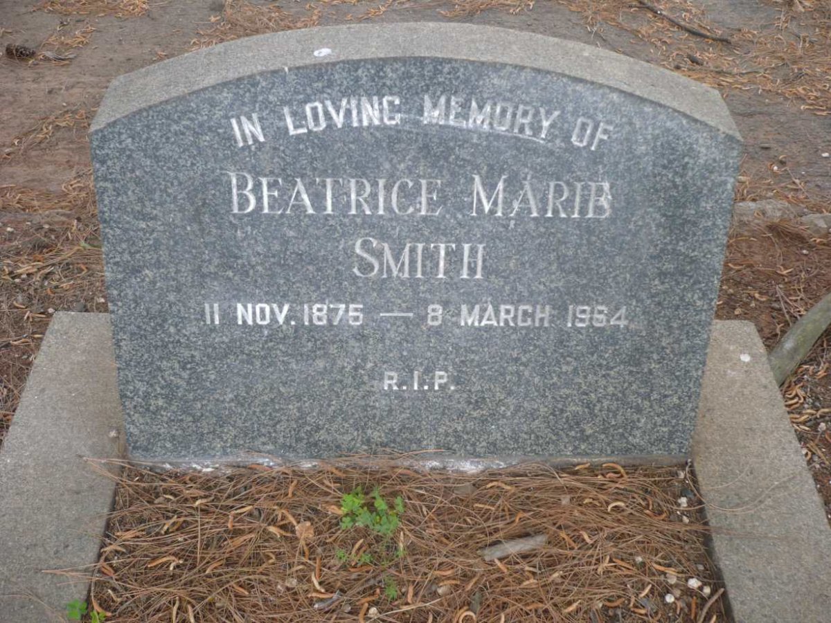 SMITH Beatrice Marie 1875-1964