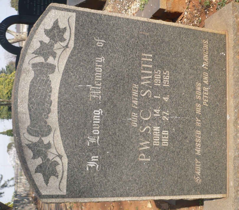 SMITH P.W.S.C. 1905-1965