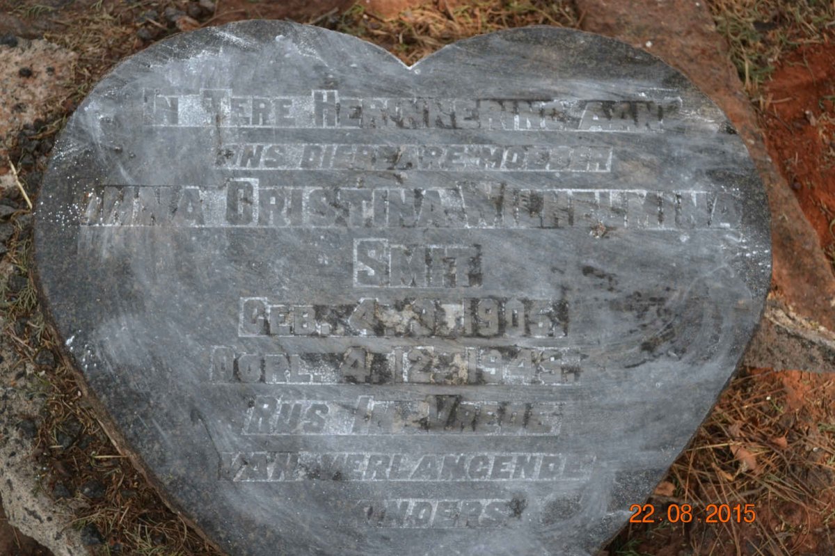 SMIT Anna Christina Wilhelmina 1905-1949