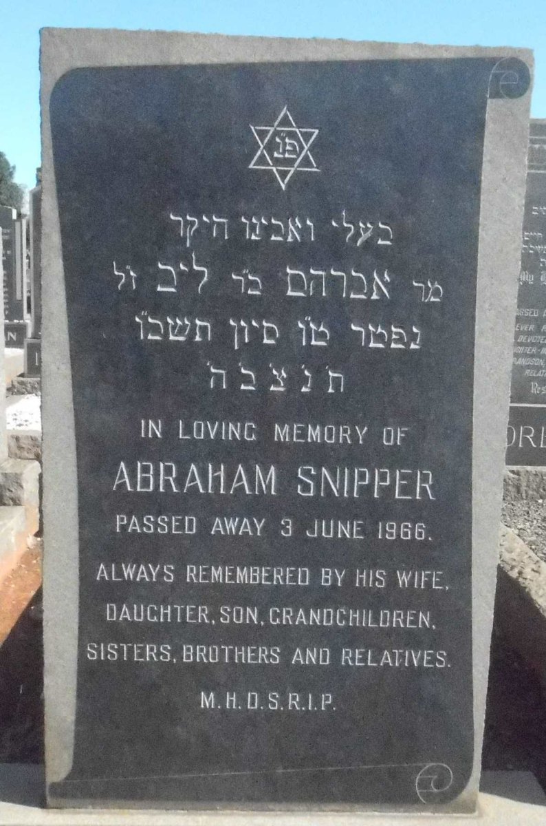 SNIPPER Abraham -1966