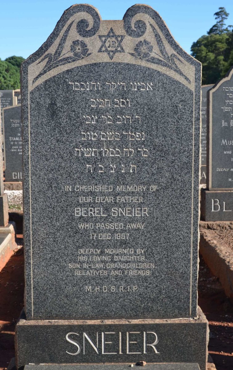 SNEIER Berel -1957