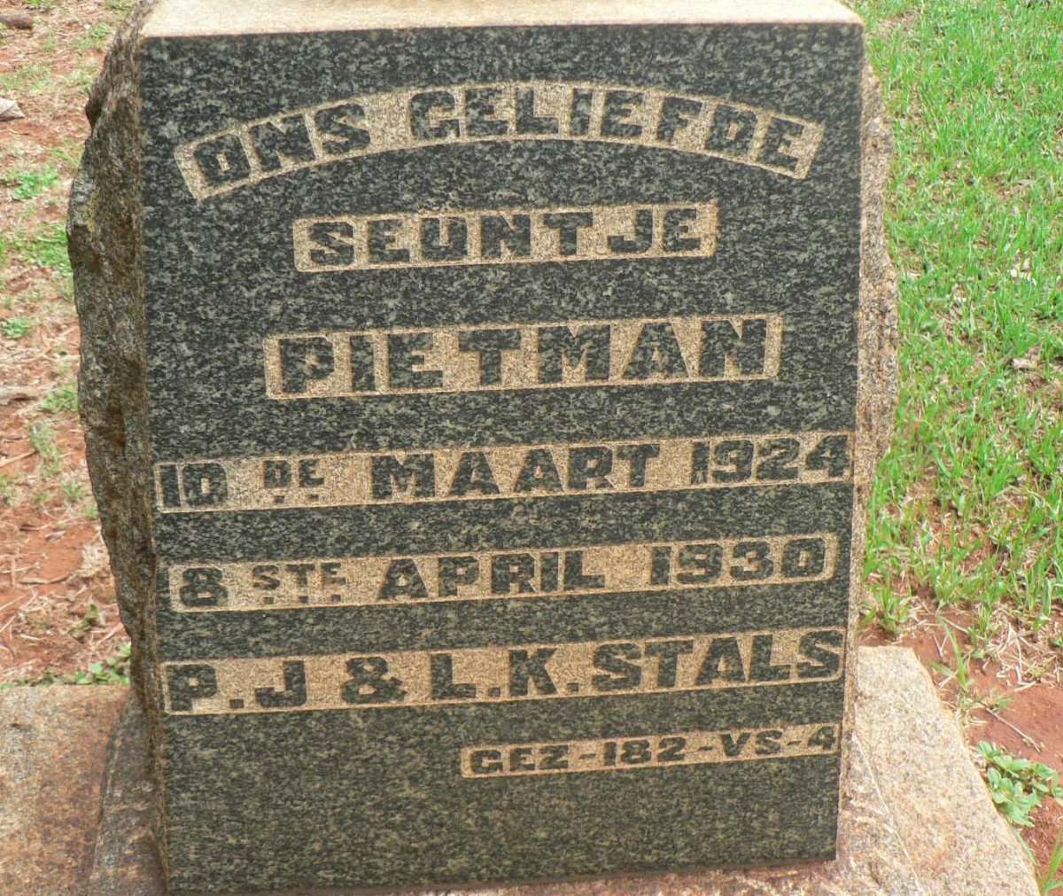 STALS Pietman 1924-1930